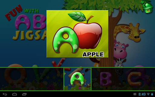 【免費解謎App】Fun with ABC Jigsaw Free-APP點子