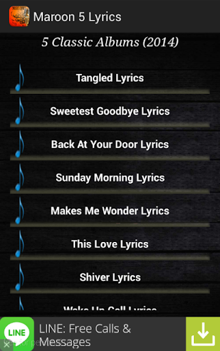 【免費音樂App】Maroon 5 Songs-APP點子