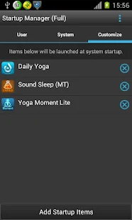 Startup Manager (Free) Screenshot