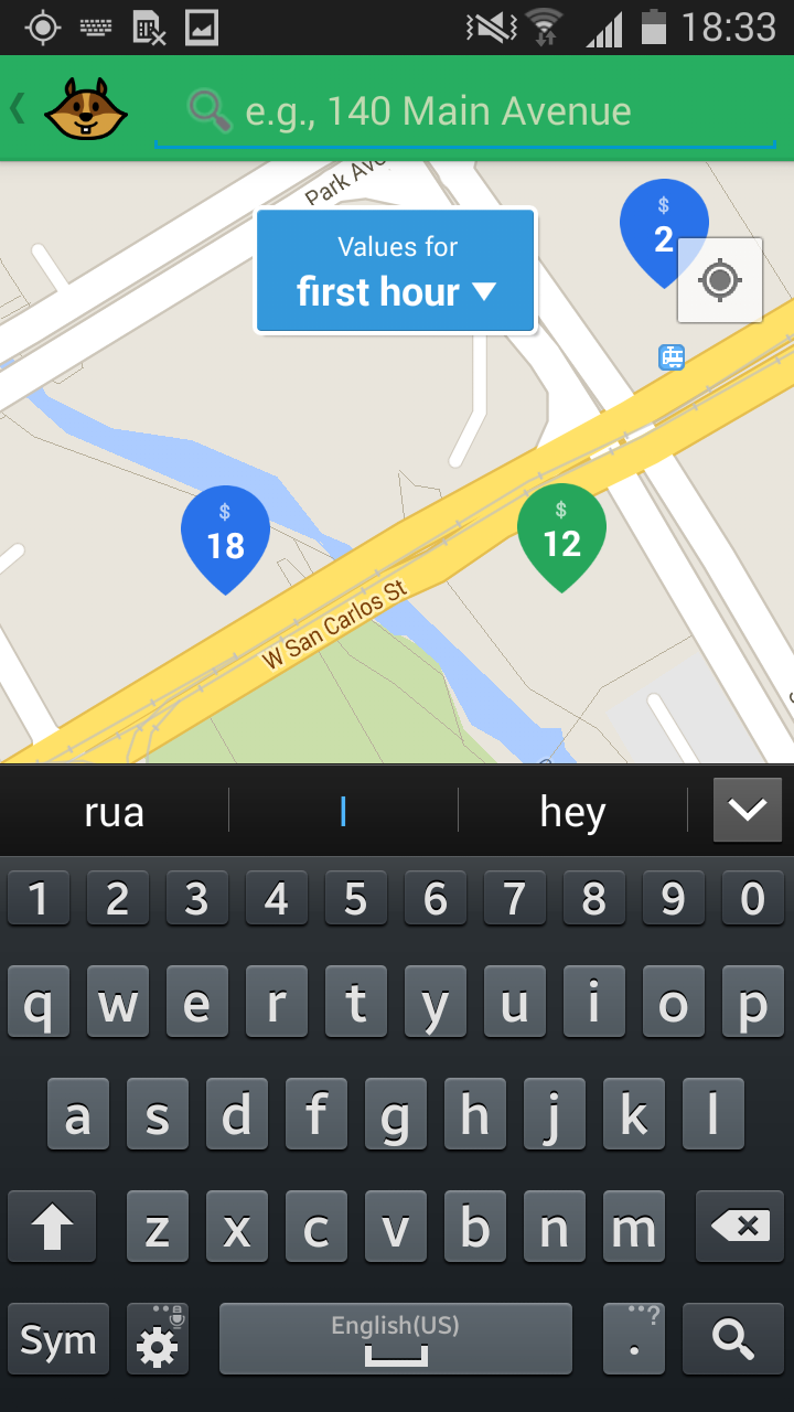 LetsPark | Parking Lot Screen 3