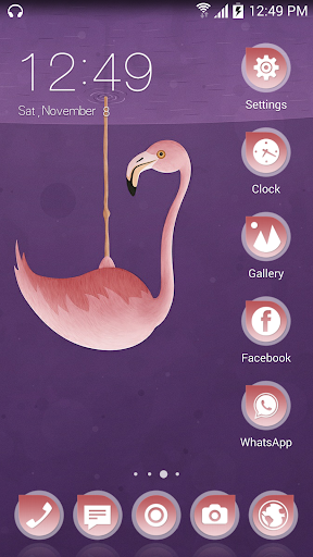 免費下載個人化APP|Flamingo CLauncher Theme app開箱文|APP開箱王