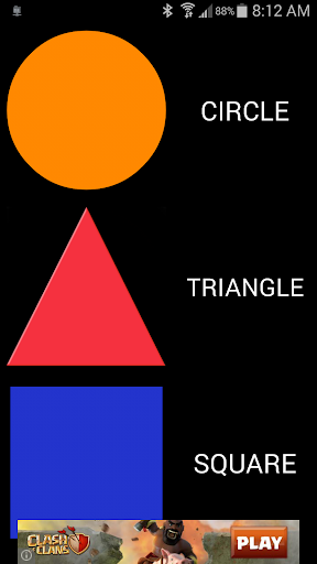 2-D Shapes for Kids to Learn