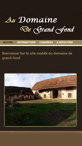 Au domaine de Grand Fond