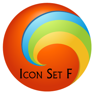 Icon Set F Go Launcher EX 1.0