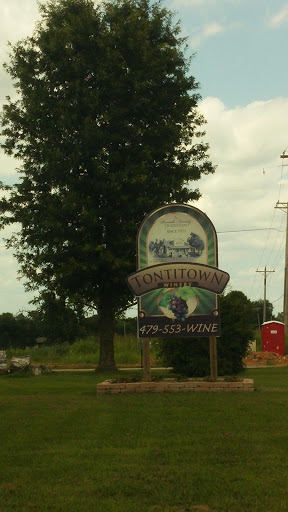 Tontitown Winery Sign