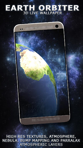 Earth Orbiter 3D Wallpaper