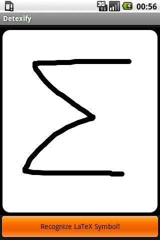 Detexify (Supporter Version) Screen 1
