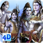 Cover Image of Tải xuống Hình nền sống 4D Shiva 2.1 APK