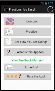 Fractions, It's Easy! Screenshots 0