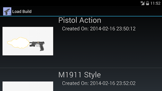 Pistol Builder PRO Screen 3