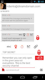 Secure Send Private Messenger poster 2
