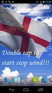 3D England Flag Live Wallpaper Screenshots 3