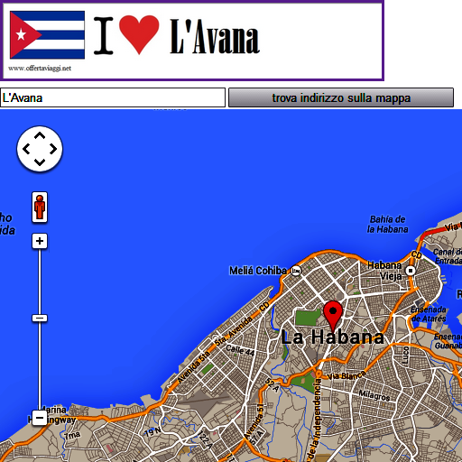 La Habana map