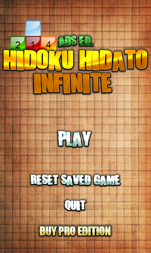 Hidoku Hidato infinite Ads Ed.