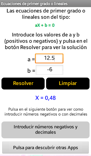 【免費教育App】Ecuaciones y Sistemas-APP點子