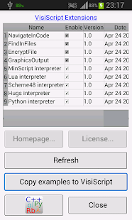 VisiScriptExtensions - náhled