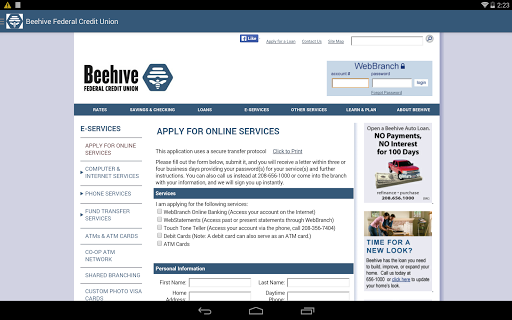 免費下載財經APP|Beehive FCU Mobile app開箱文|APP開箱王