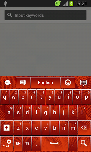 GO鍵盤紅色