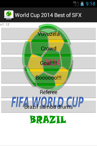 World Cup 2014 SFX