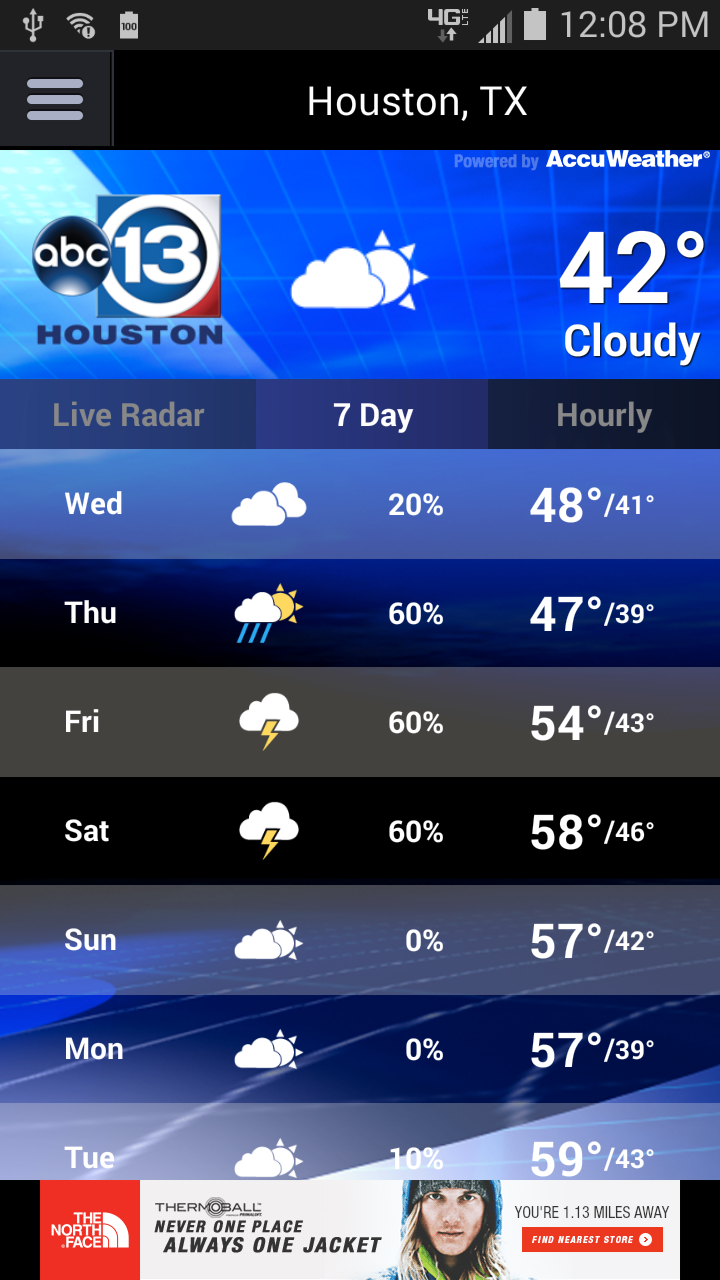 ABC13 Houston Weather Screen 3