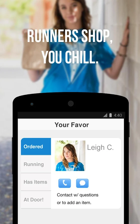 Favor Delivery - screenshot