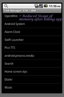 android task killer app 應用的例子 - 首頁 - 硬是要學