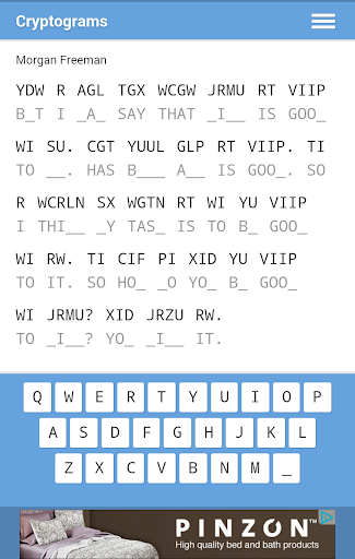 【免費拼字App】Cryptograms - mPOINTS-APP點子