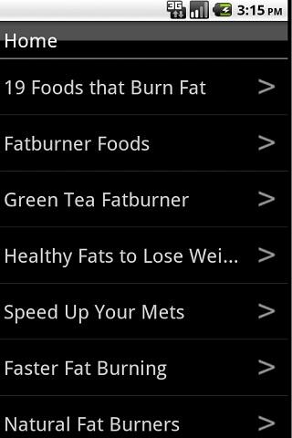 Foods That Burn Fat