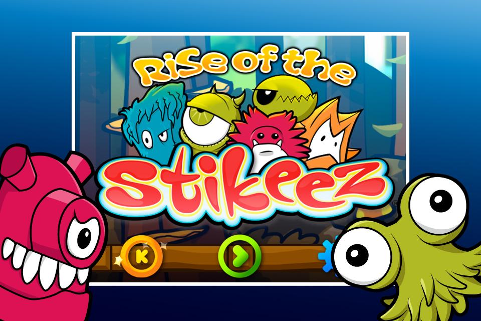 Android application Rise of the Stikeez screenshort