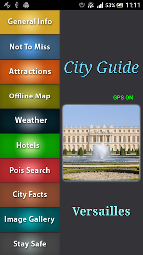 Versailles Offline Map Guide