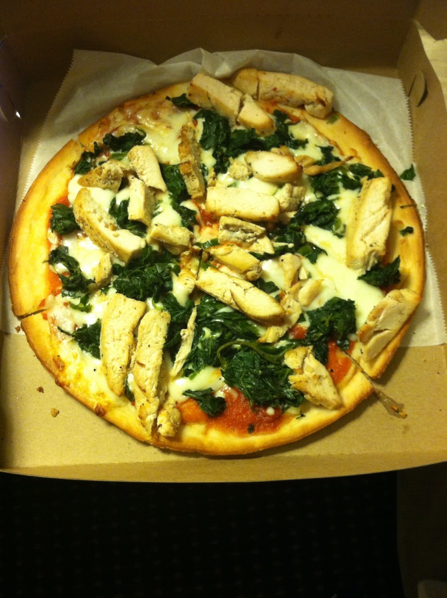 Chicken and spinach :)