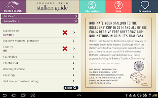 Thoroughbred Stallion Guide APK Gambar Screenshot #8