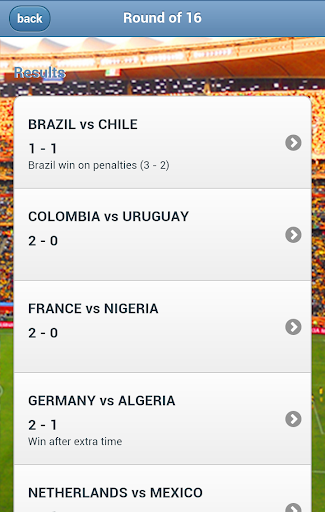 【免費運動App】WORLDCUP2014 SCHEDULE&RESULT-APP點子