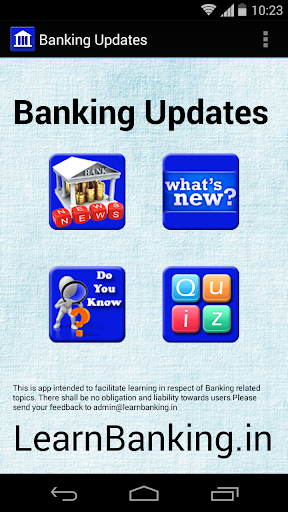 Banking Updates