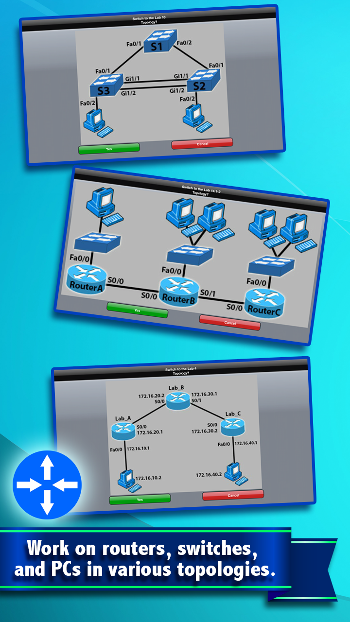 CCNA Labs Cisco IOS Router Sim Screen 2