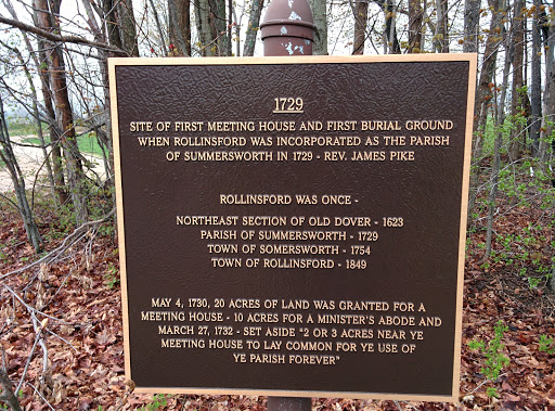 Site of the First Meeting House in Rollinsford
