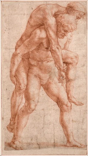 Young Man Carrying an Old Man on His Back, c. 1514