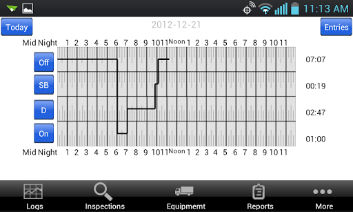 【免費交通運輸App】iDDL Canada - Truckers logbook-APP點子