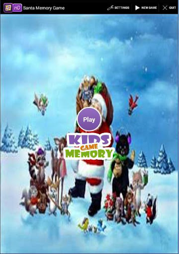 Santa Memory Game