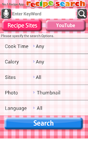 Recipe Search for Android