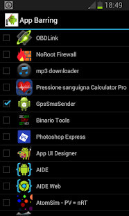 App Barring Screenshots 0