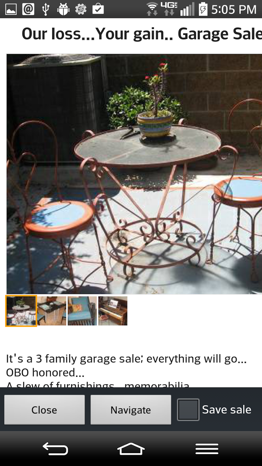 Garage Sales, Everywhere! Screen 2