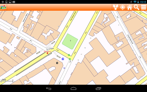 Paris Offline mappa Map Screenshots 4