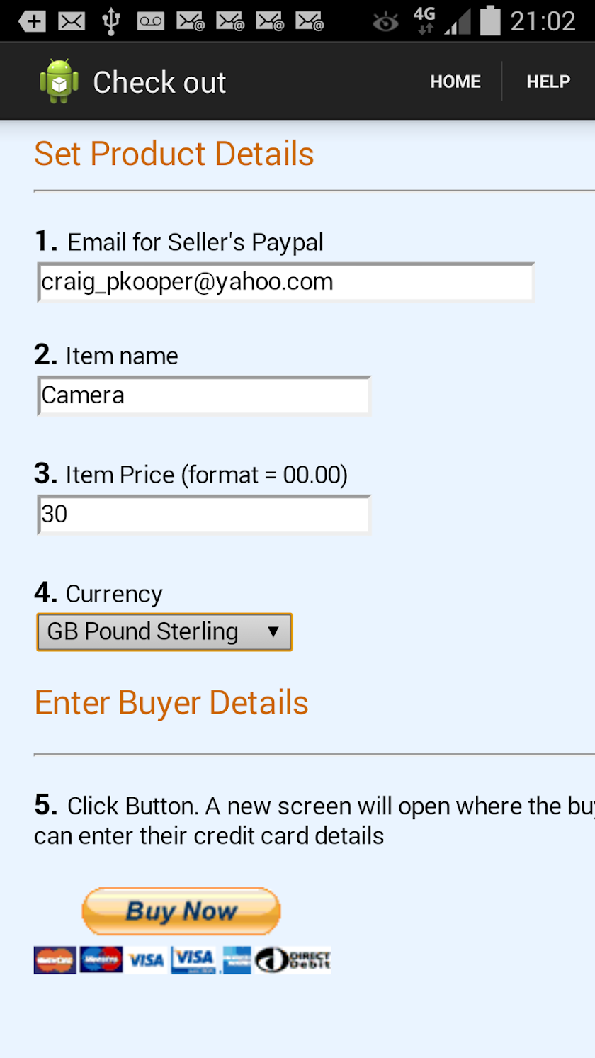 Mobile Pay Point Screen 2