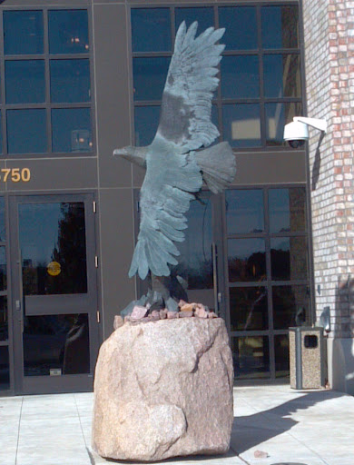 Eagle Taking Flight Sculpture