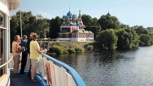 Viking-River-Cruises-church-Uglich-Russia - Guests will have a spectacular views of landmarks along the Volga River during your Viking River Cruises odyssey, including this church in Uglich, Russia.