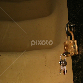 Vintage...kept locked... by Abhik Chatterjee - Artistic Objects Other Objects