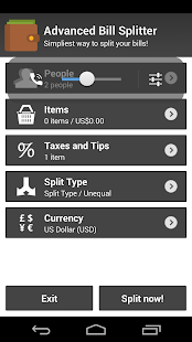 Advanced Bill Splitter Pro Key