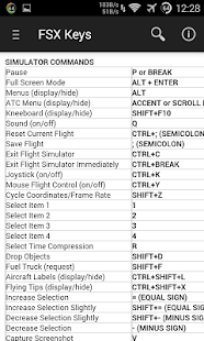 Lastest FSX Key Commands APK for Android
