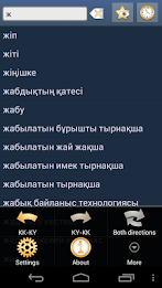 Kazakh Kyrgyz Dictionary poster 1